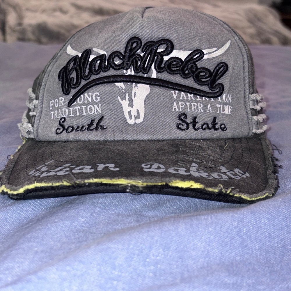 BlackRebel distressed cap